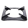 Black Powder Coated Rust Proof Pan Stand | Ordinary gas stove | Pack of 1