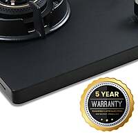 Carnival Plus 784 Brass Burner Matt Finish Super Slim Tablet Hob 4 Burner Auto Ignition